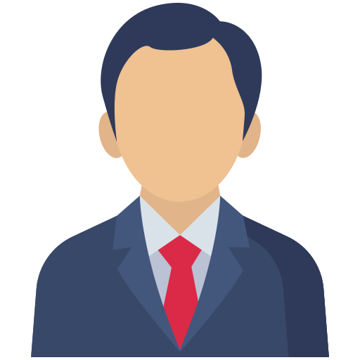 faceless man in a business suit